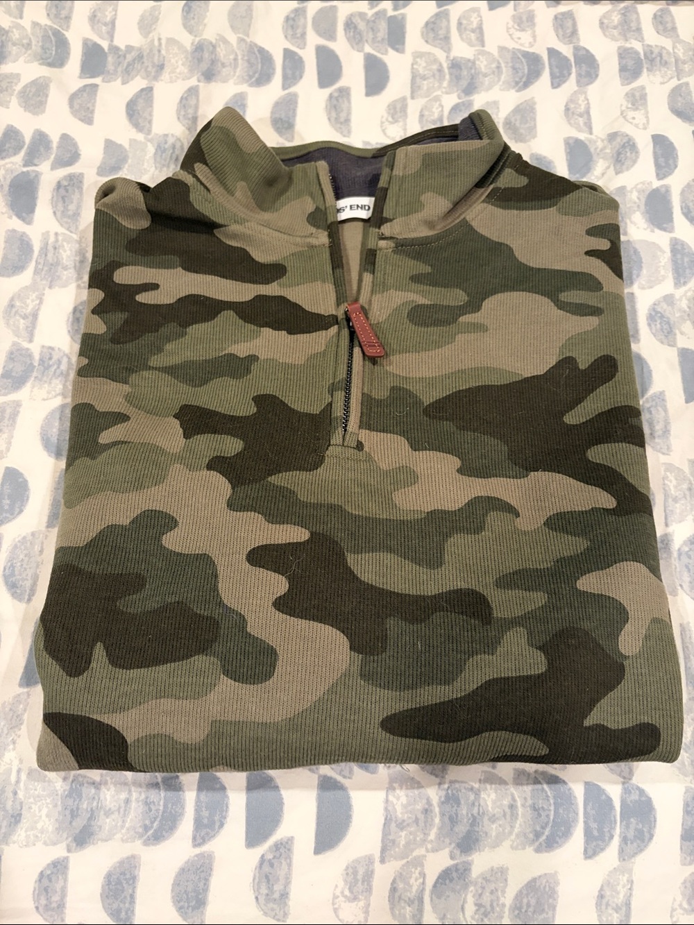 Camo Quarter Zip